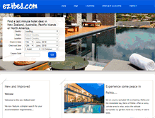 Tablet Screenshot of ezibed.com